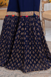 1 Piece Chiffon Gharara (FZ0932)